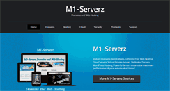 Desktop Screenshot of m1-serverz.com